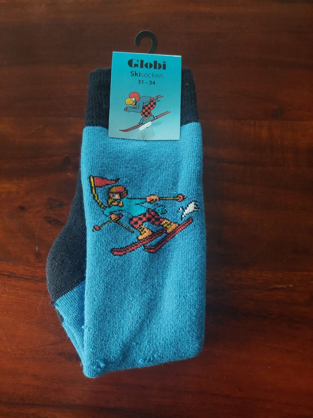 Rohner Chaussettes enfants: Globi Ski Socken 31-34 – Neuf avec emballage d'origine à Beckenried par Havacola