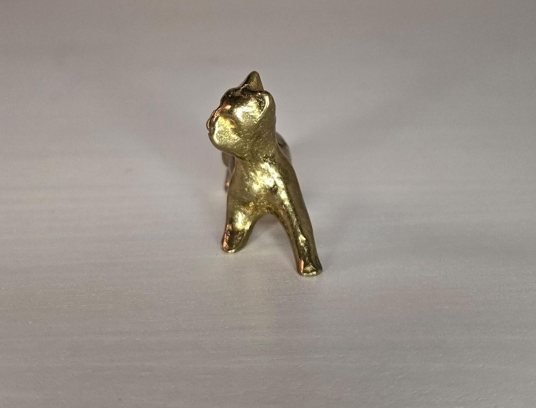 Figuren: Messing Hund Figur Deko Vintage – Gebraucht aus Rheinsulz von Dred 3