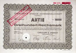 Christoph & Unmack AG, Niesky - 1932