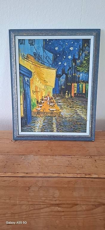 Dipinti: Replikat von Vincent Van Gogh ''Caféterrasse bei Nacht'' – Usato da Bottmingen venduto da veroda01
