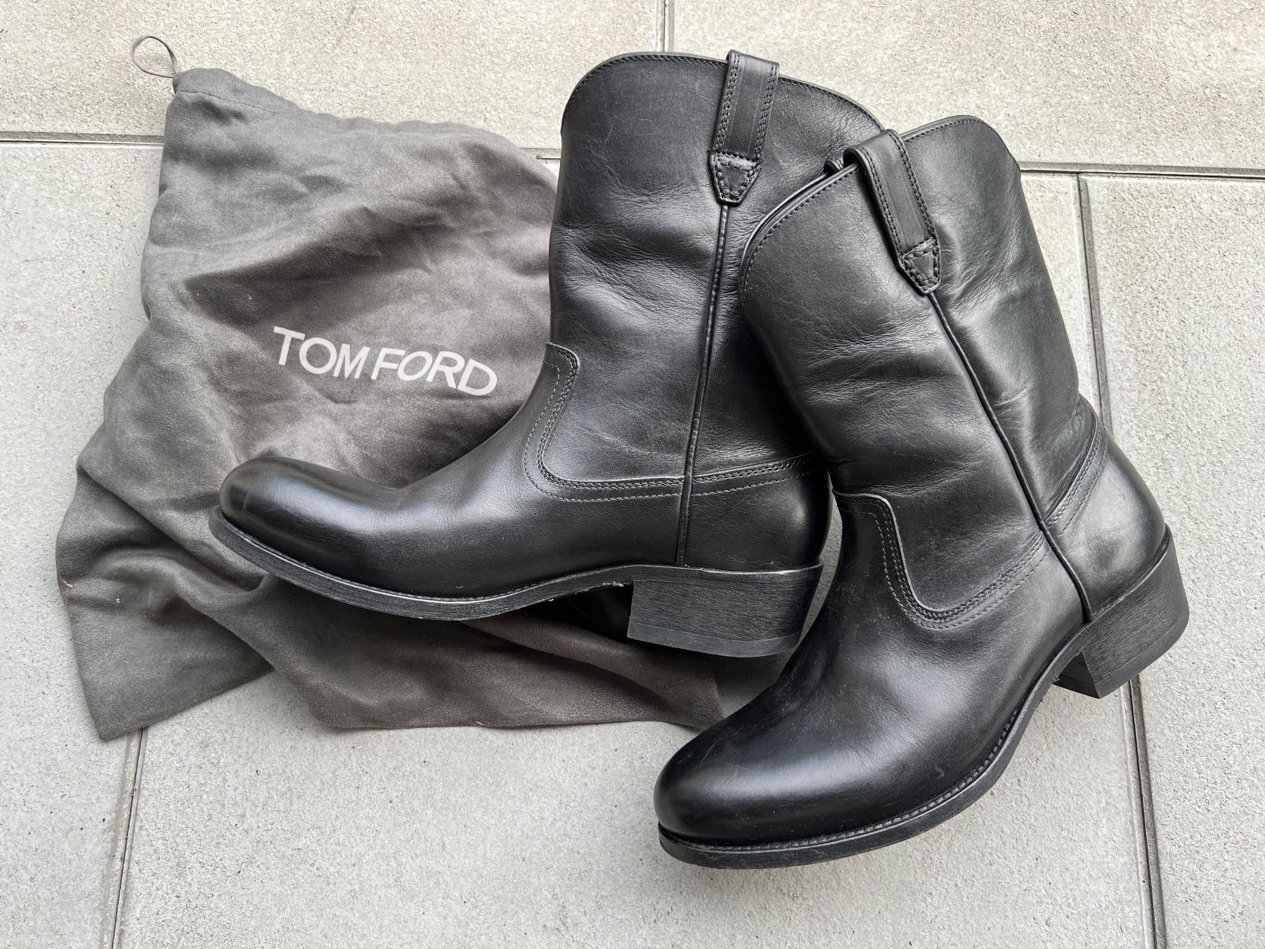 Scarpe da uomo: TOM FORD Bottinen Gr. 6.5 – Usato da Engelberg venduto da bel_5zn2 1