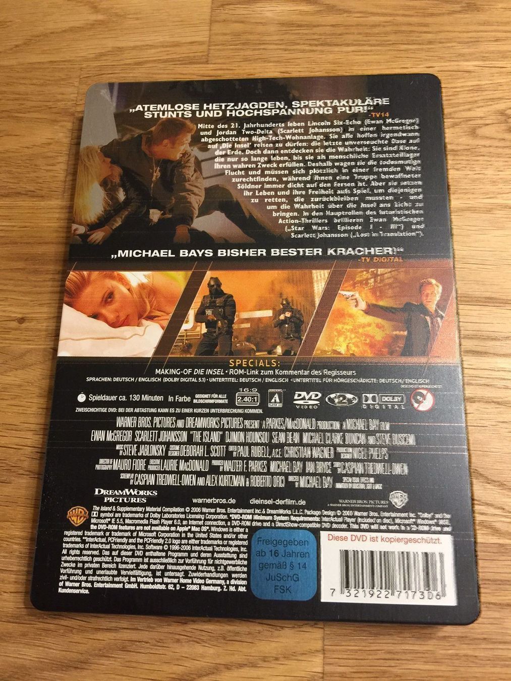 Tous les DVDs: THE ISLAND – D'occasion à Jona par Mister_N0 1