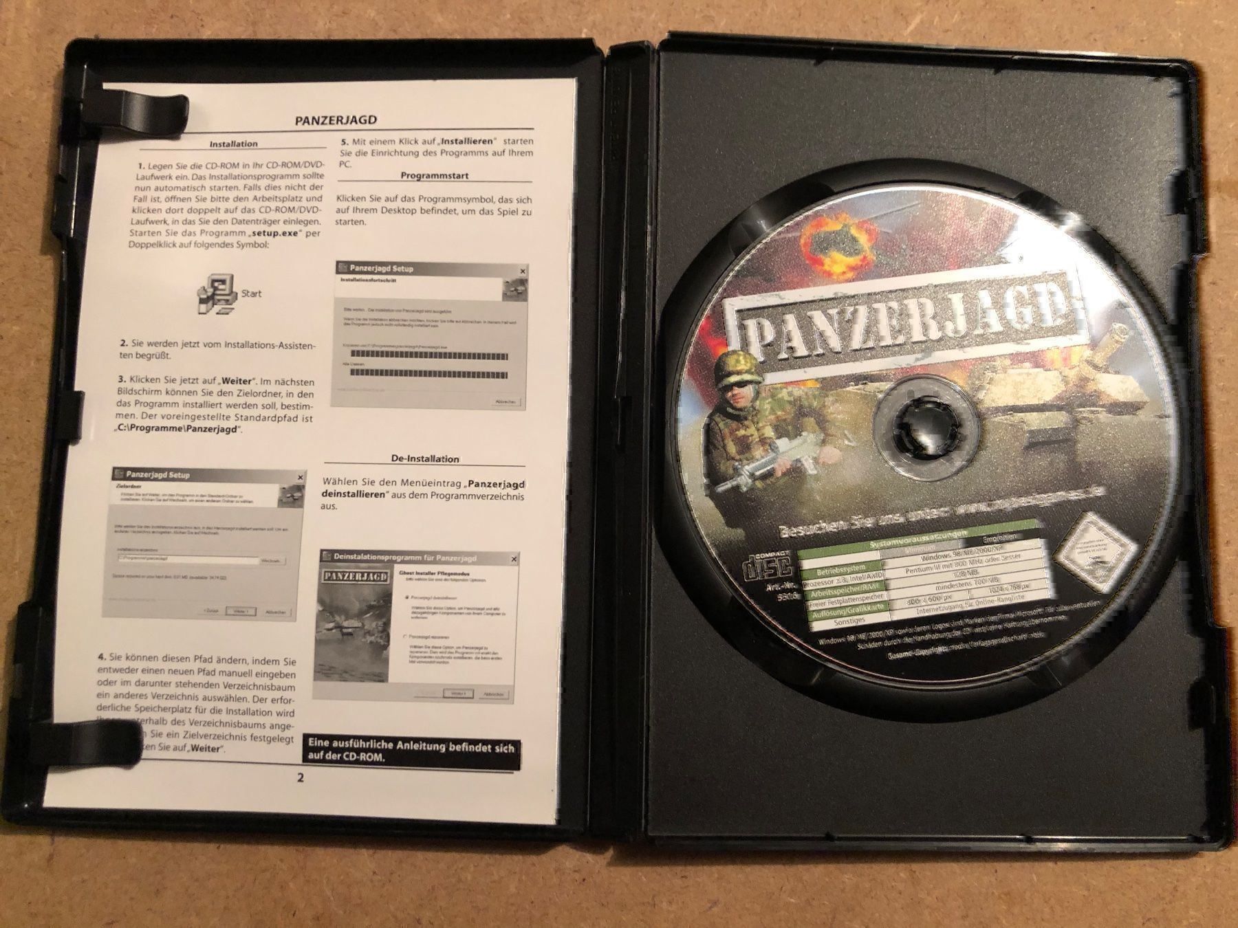 Spiele: Panzerjagd für PC – Gebraucht aus Kestenholz von Inna09 2