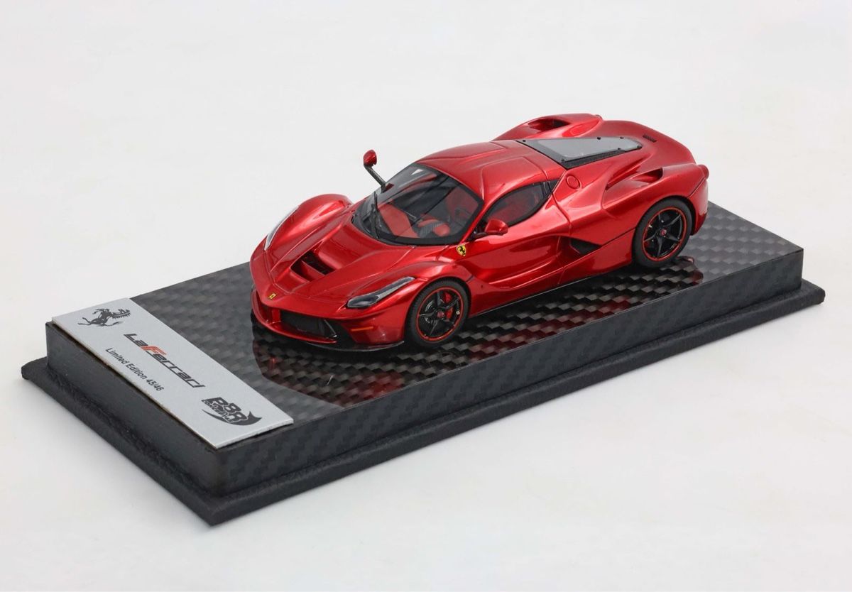Ferrari Modellini d'auto: FERRARI LAFERRARI METALLIC ROSSO FUOCO 1:43 – Nuovo e nell'imballaggio originale da Bergdietikon venduto da Modell_Cars 1