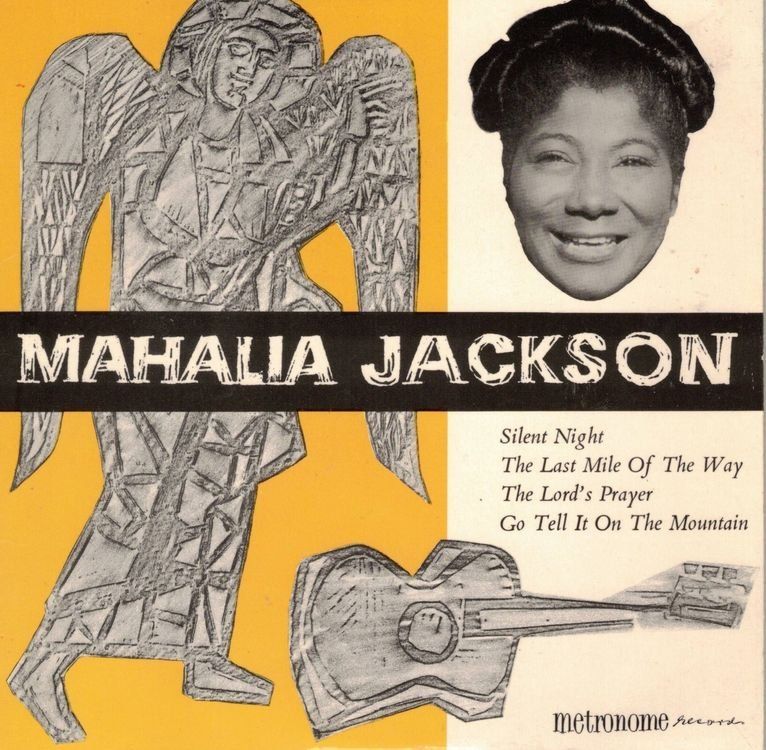 Dischi in vinile: Mahalia Jackson  --  Silent Night  Single7  EP – Usato da Rheinau venduto da thealbum