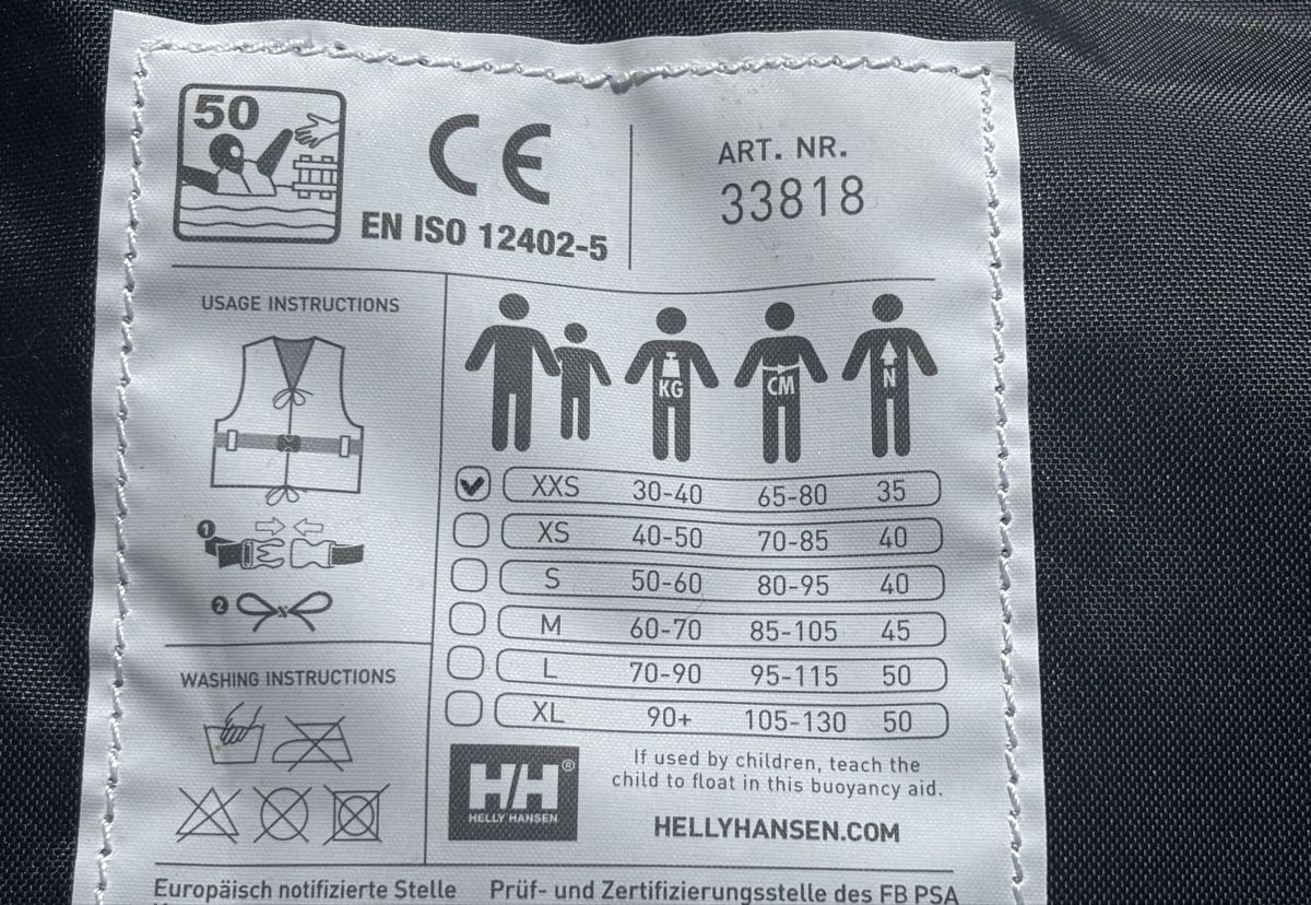 Helly Hansen Giubbotti di salvataggio: Schwimmweste Helly Hansen Kind ISO 12402-5 – Nuovo (secondo la descrizione) da Romanshorn venduto da mar_v8dv 2