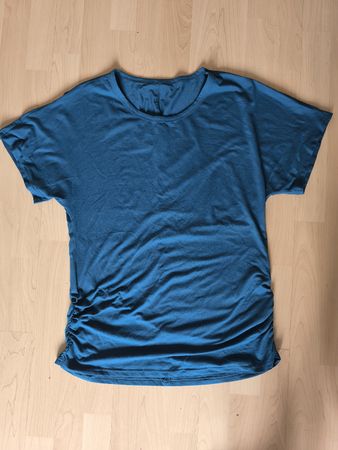 T-Shirt mit Raffung, Grösse L