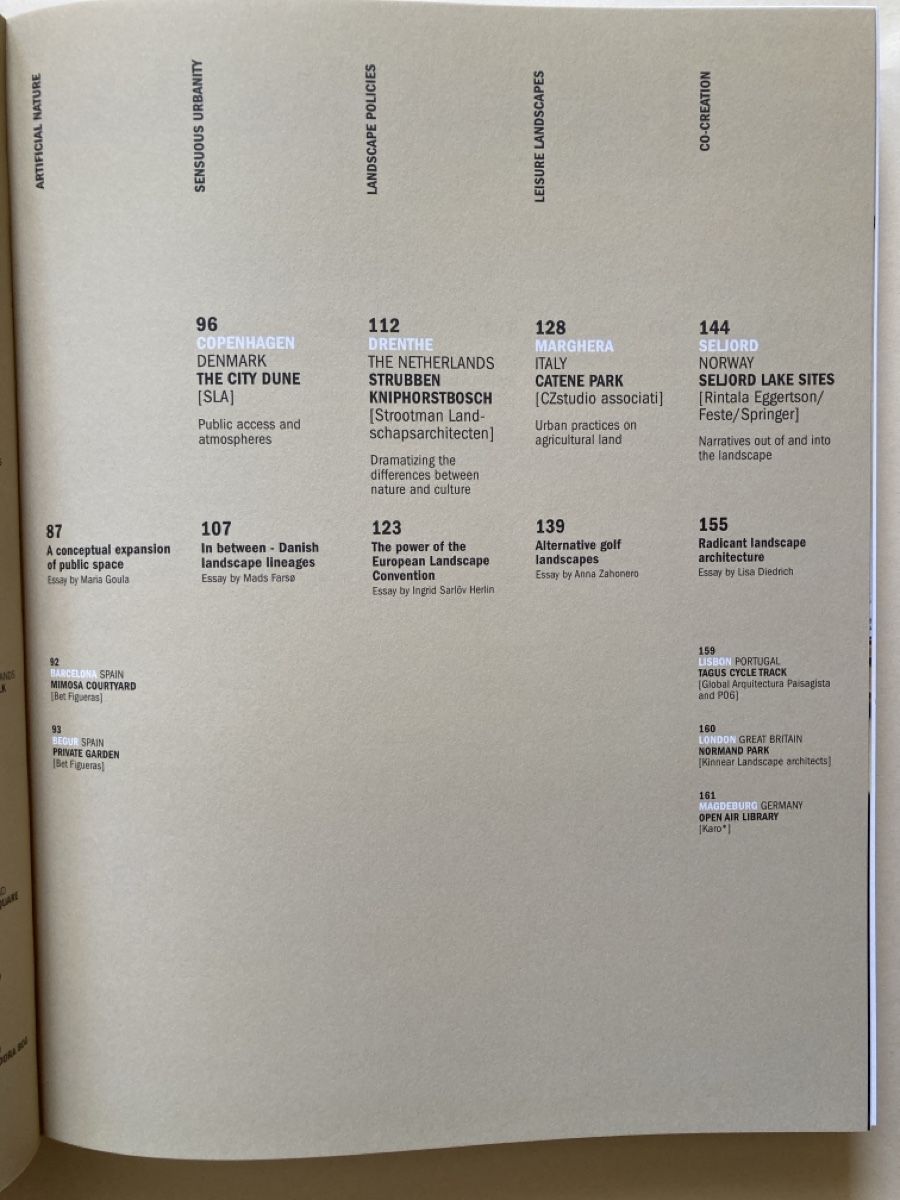 Libri: IN TOUCH Landscape Architecture Europe – Usato da Zürich venduto da 000rk 3