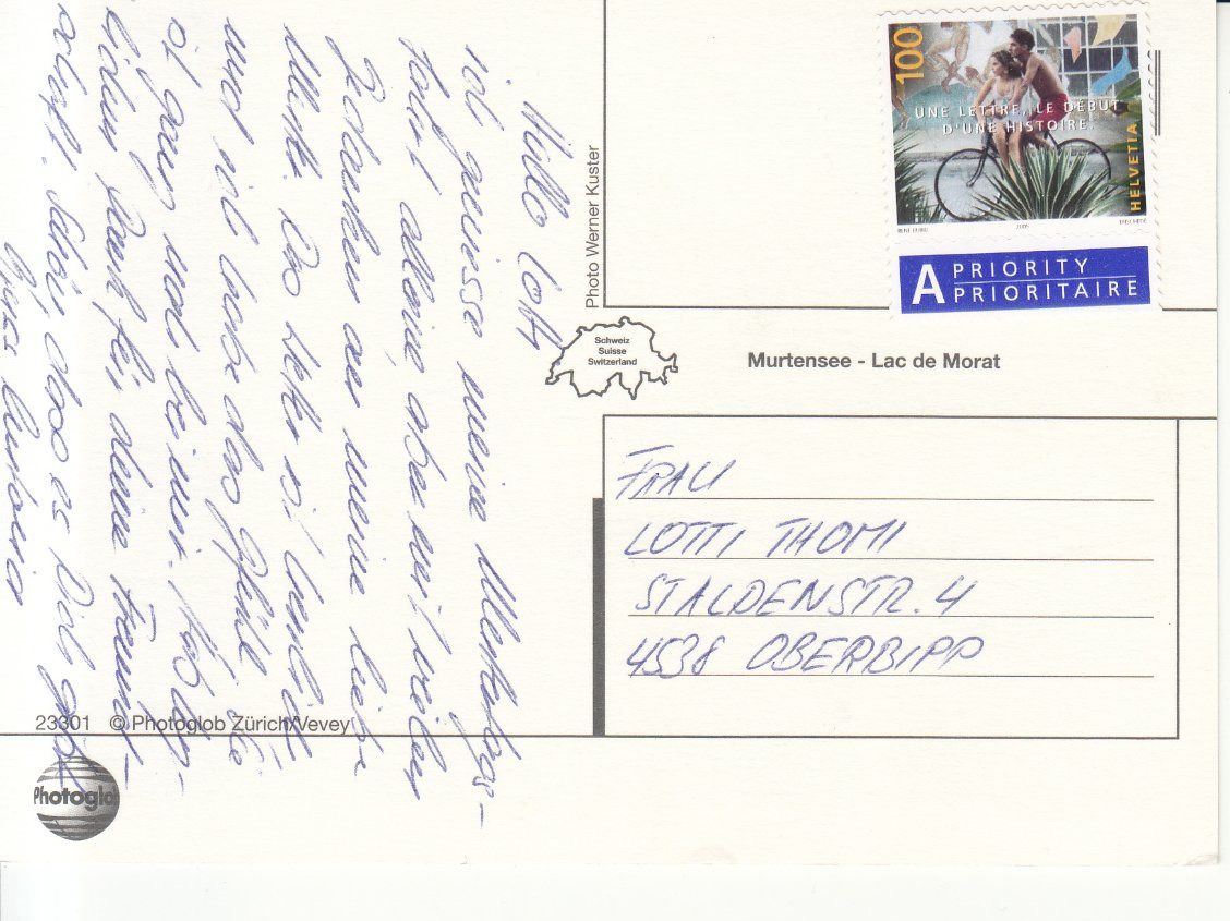 Ansichtskarten: Murtensee 2005 – Gebraucht aus Bürglen TG von StampGraf 1