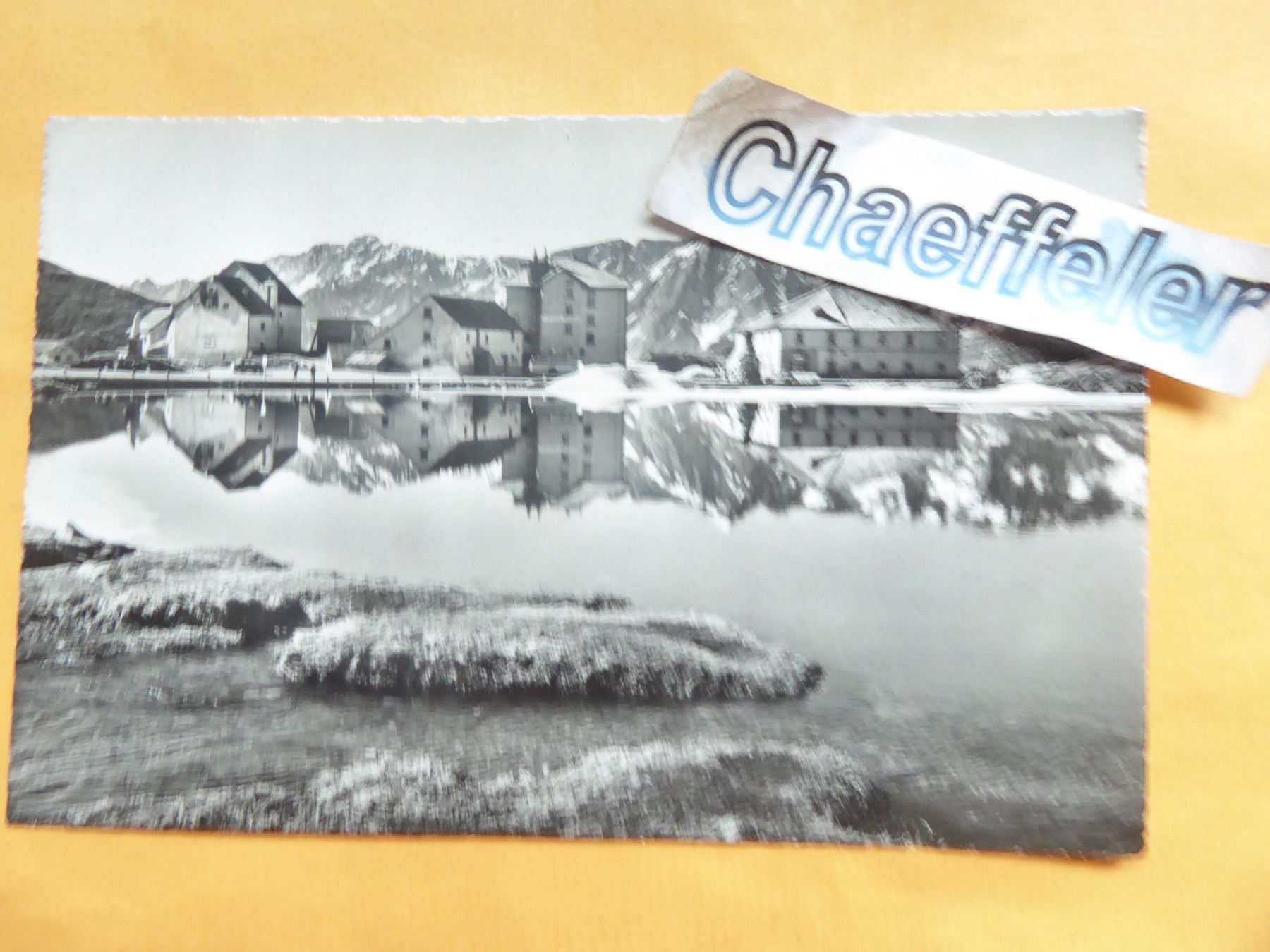 Cartoline postali: S. Gottardo - Gotthardhospiz – Usato da Zürich venduto da Chaeffeler