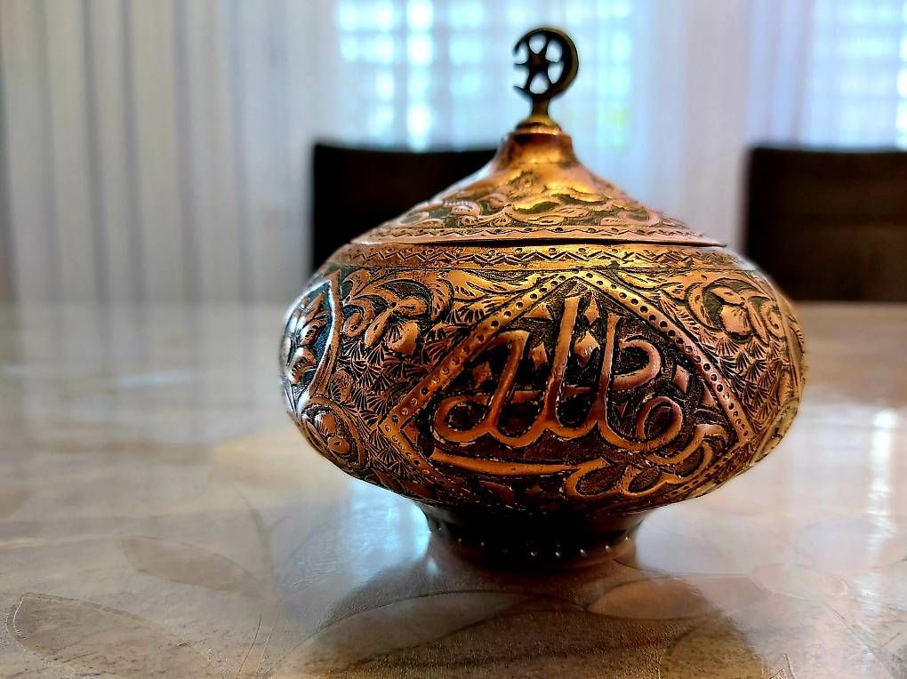 Zuccheriere: Antike.Zuckerdose.Handarbeit.Orientalisch.sehr.alt – Usato da Emmenbrücke venduto da paj_q8wx 1