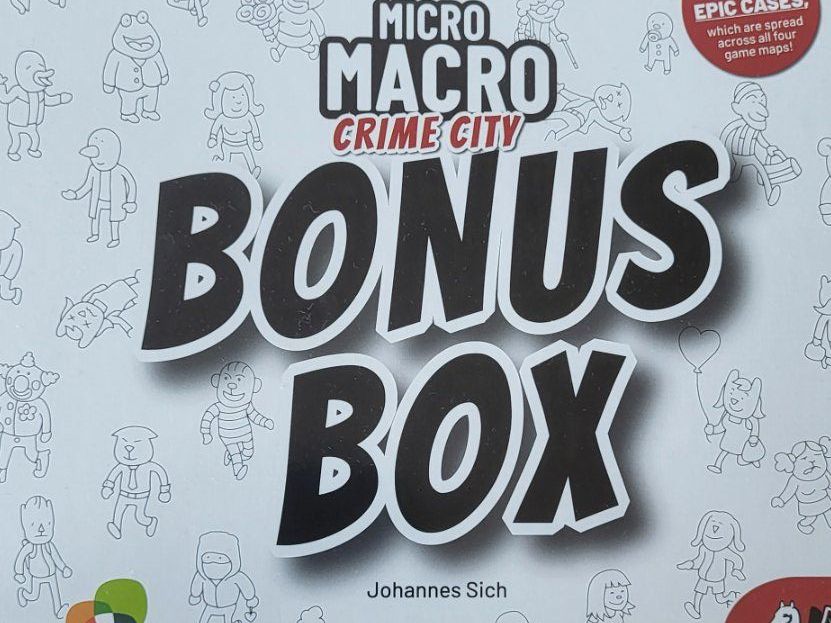 Pegasus Spiele Jeux: Micro Macro Crime City BONUS BOX – D'occasion à Horgen par Sonya2