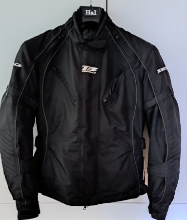 Motorrad Jacke und Helm