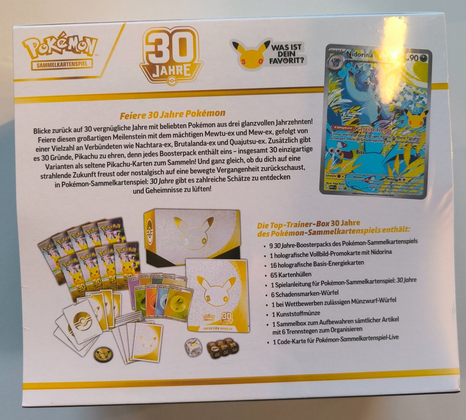 Pokémon Carte collezionabili: 30th Celebration Elite Trainer Box - TTB DE – Nuovo e nell'imballaggio originale da Oberrieden venduto da ohhboy 1