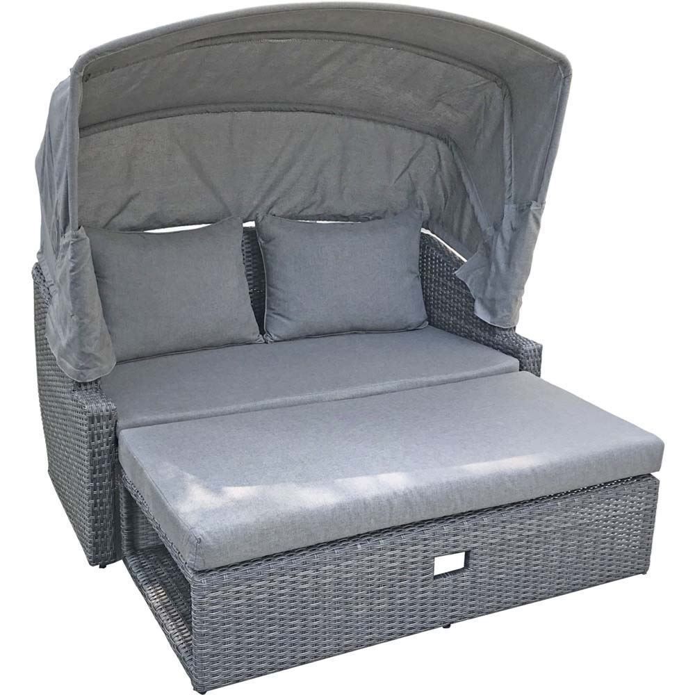 Gartenliegen & Strandkörbe: Garten Funktions Sofa mit Sonnendach – Neu und originalverpackt aus Kriens von Mikado-Geschenke 6