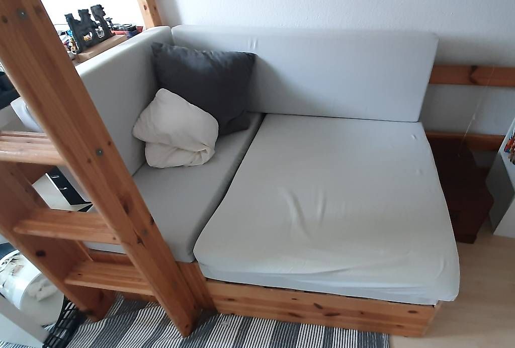 Flexa Letti: Flexa Hochbett mit Lounge /Sofabett – Usato da Au ZH venduto da ziemeli24 2