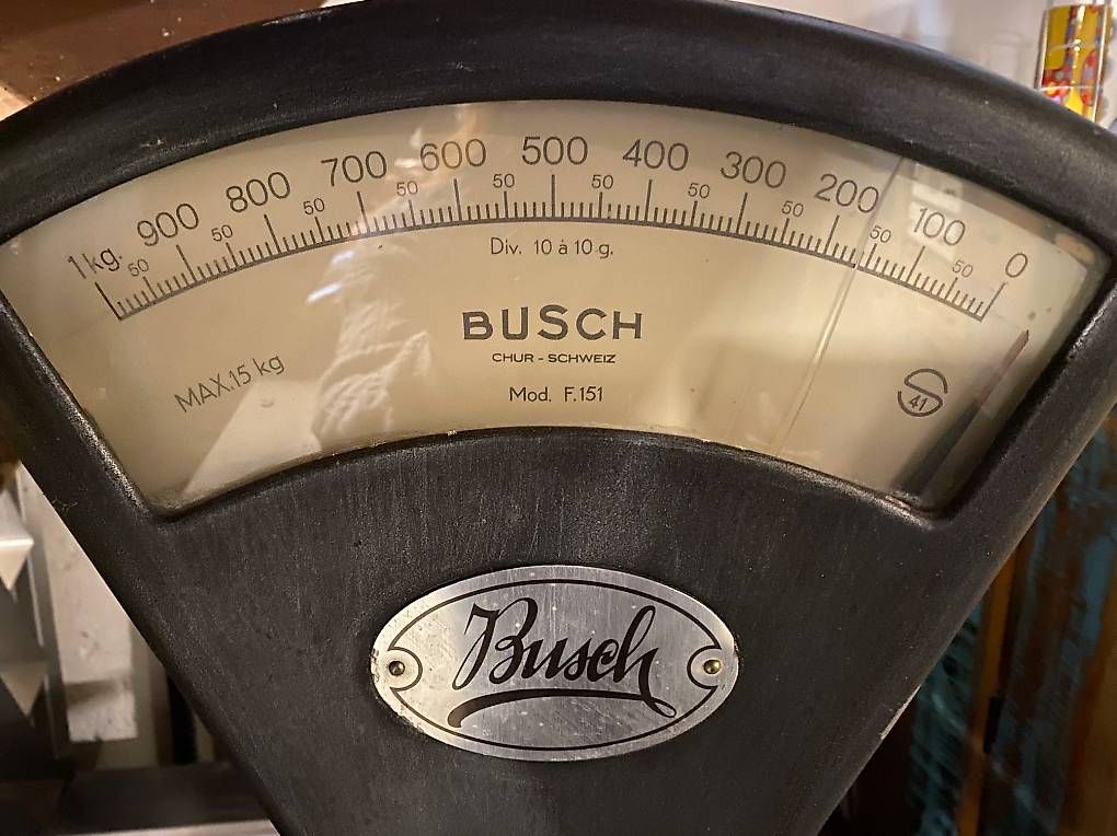 Busch Waagen und Gewichte: Balance de commerce ancienne Busch – Gebraucht aus Cressier FR von poupoule0041 1