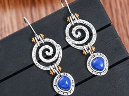 Ohrringe mit Lapislazuli