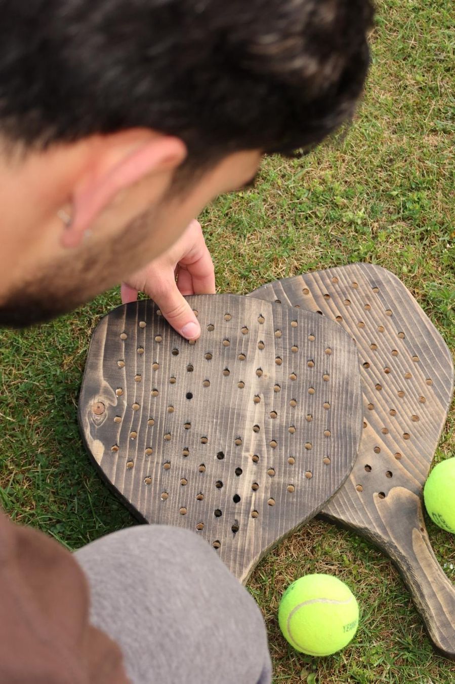 Schläger: Holz Paddle Tennis Schläger – Neu und originalverpackt aus Unterkulm von UsefulGoodsHub