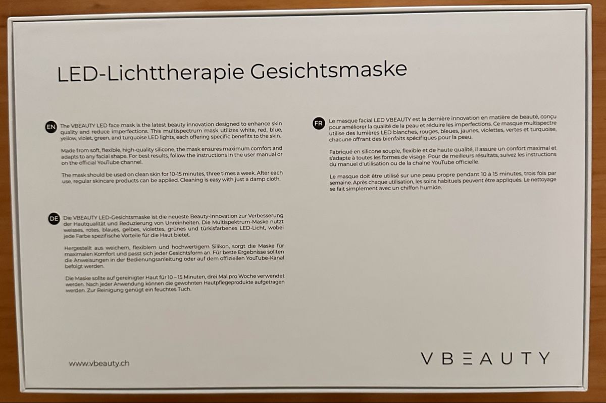 Maschere: GlowAge LED-Gesichtsmaske – Usato da Zürich venduto da MyCellar 1