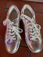 Silberne Plateau Sneaker, Gr. 40, womens collections, neu!