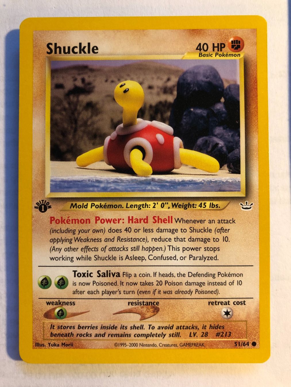 Cartes à collectionner: Shuckle 1st Neo Revelation - MINT - ab 1.- – D'occasion à Giubiasco par dan_pr8b