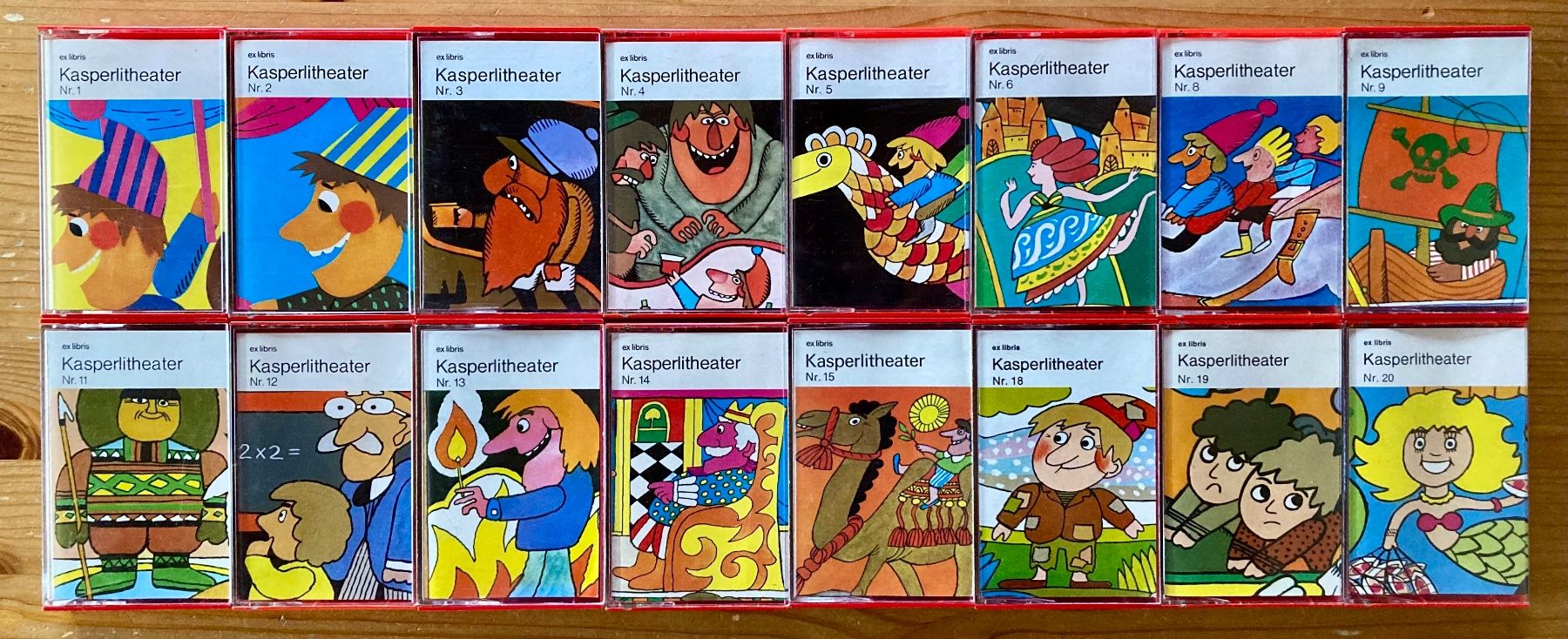 Musicassette: 16x Kasperlitheater (Ex Libris, 1973-1979) – Usato da Zürich venduto da Djmotionch