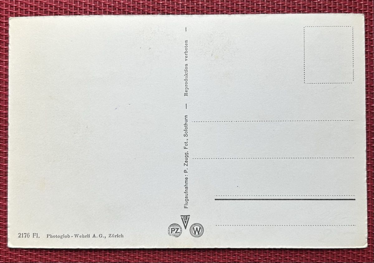 Cartoline postali: Flugaufnahme Beuenegg BE – Usato da Horw venduto da Tellbub 1