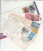 Venezuela - Schweiz, 4 Briefe/Karten 1957 - 1972