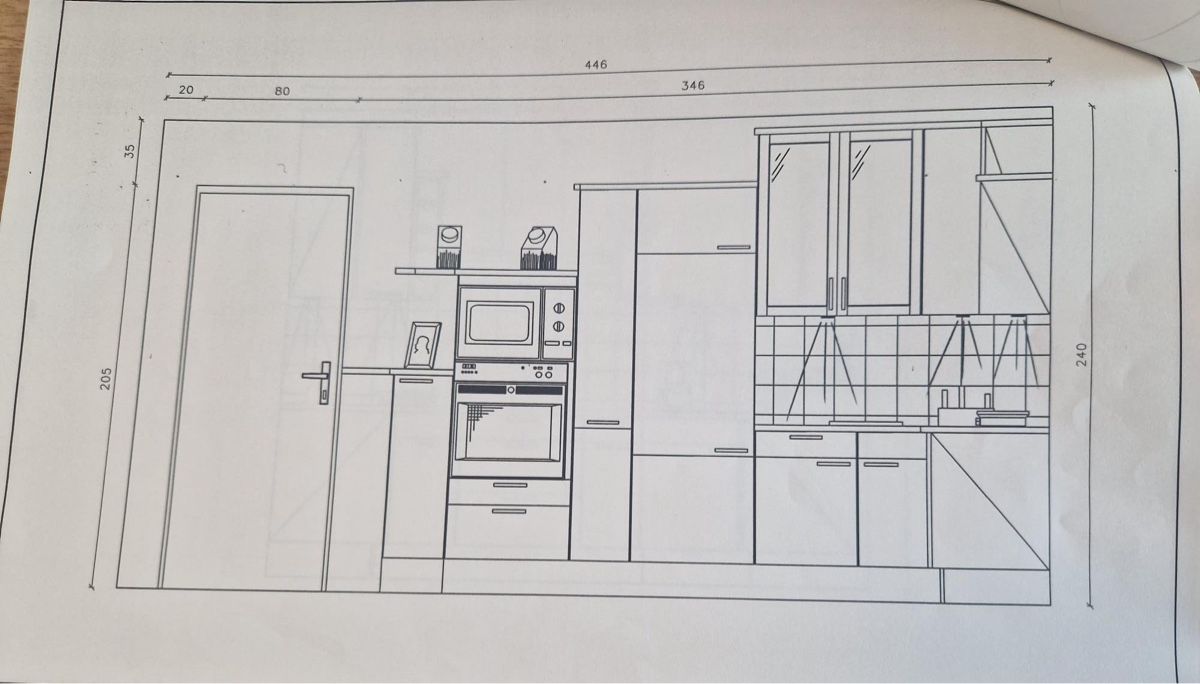 Cucine complete: Moderne Einbauküche mit Herdplatte & Geschirrspüler – Usato da Nebikon venduto da JL_Shop 6