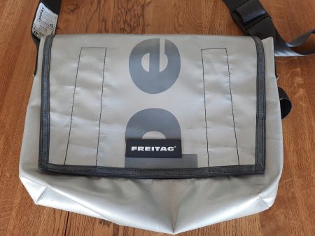 Freitag - Tasche / Dexter grau-silber