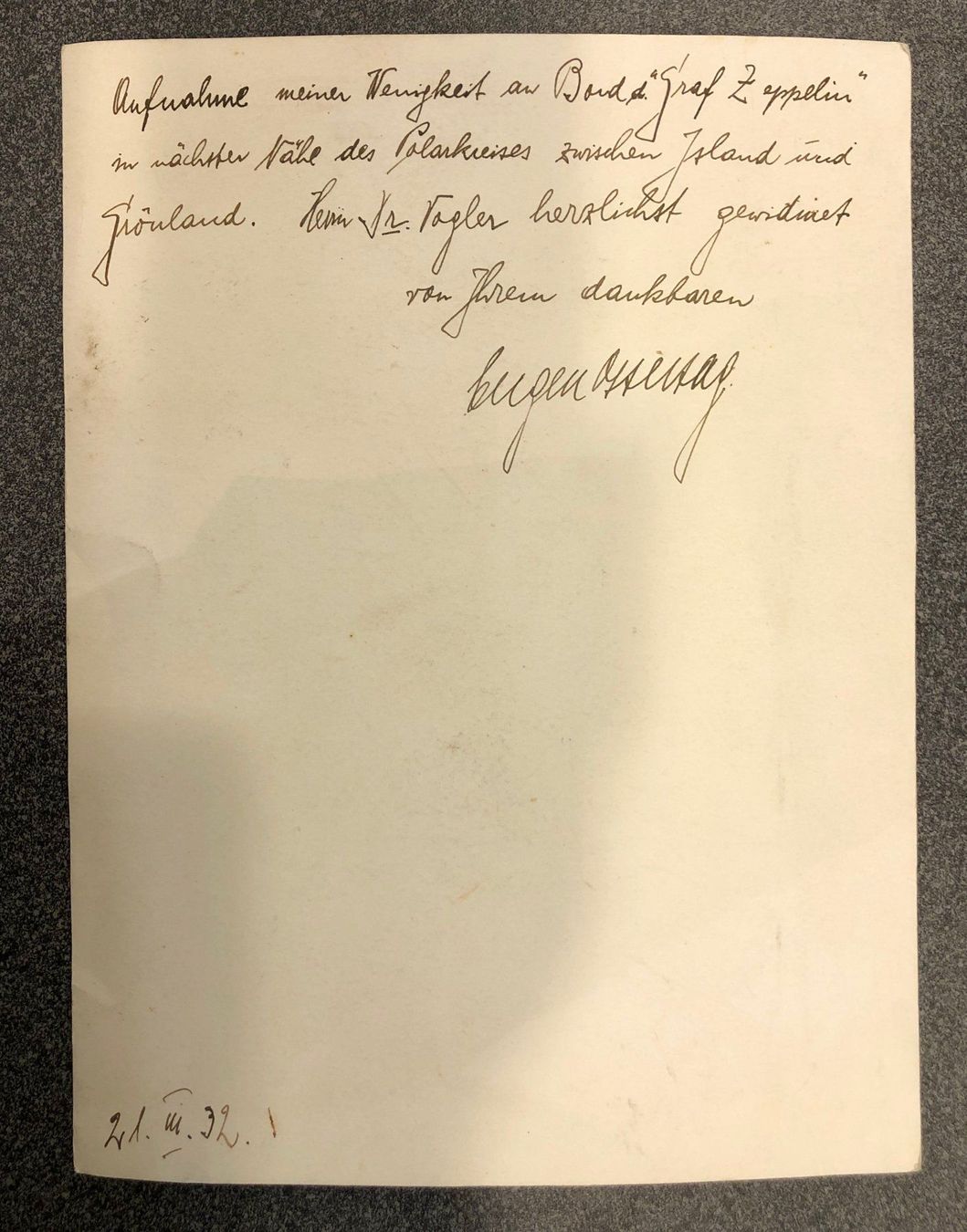 Cartoline postali: Für grosse ZEPPELIN-Sammlung !!! Einmaliges Spitzenstück... – Usato da Winterthur venduto da SchatzchischtliWinti 5