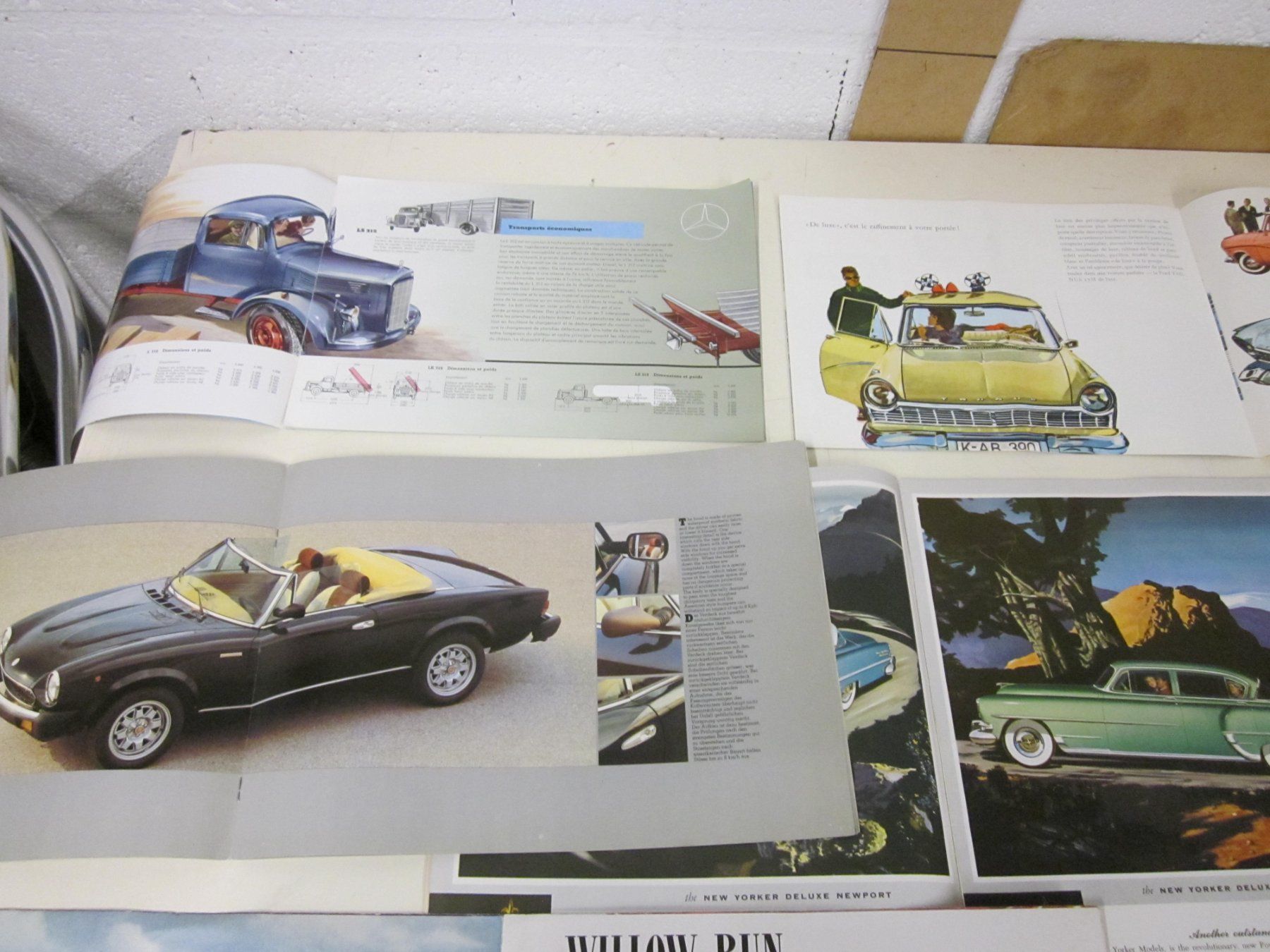 Documenti: Antik Prospekt Auto Vintage Auto Oldtimer – Usato da Grand-lancy venduto da kohler333 8