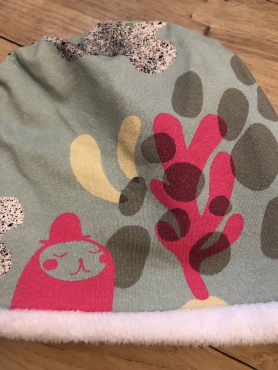 Altro abbigliamento per bambina: Bonnet et snood PINK POULET 2-5 ans – Usato da Sornard (Nendaz) venduto da delezedoris 1