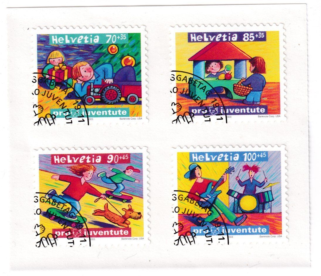 Tutti i francobolli: Briefmarken Schweiz 2003 gestempelt – Nuovo (secondo la descrizione) da Neuchâtel venduto da karlpierrino