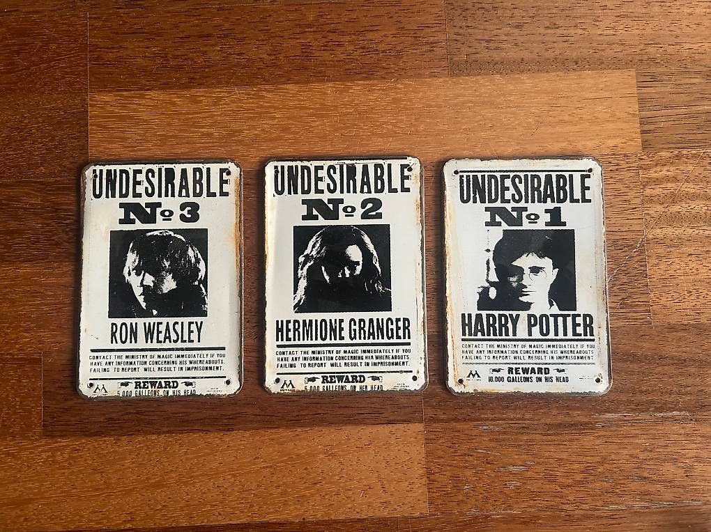 Insegne: Harry Potter Blechschilder – Usato da Wettingen venduto da ame_wxp2 1