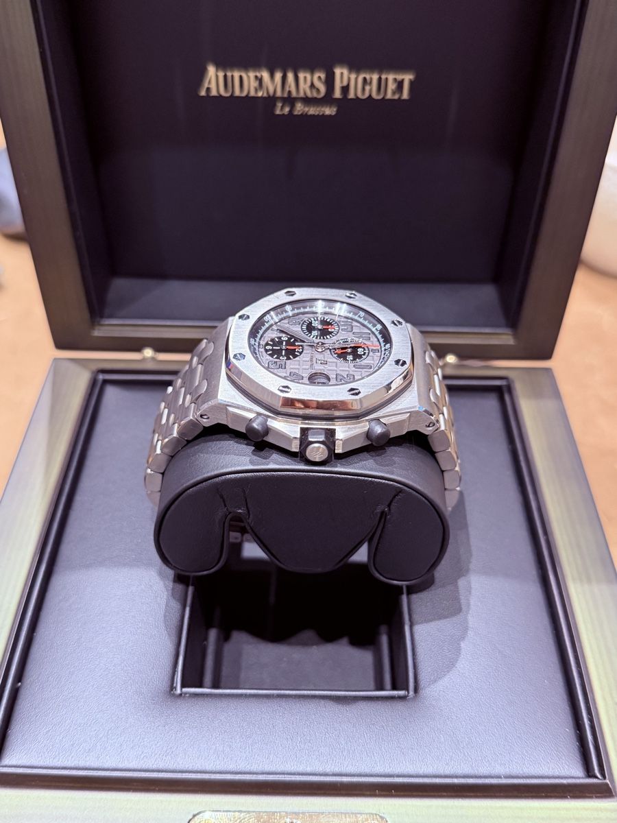 Audemars Piguet Orologi: Audemars Piguet RO Offshore Titan Fullset – Usato da Zürich venduto da WATCHROOM 4