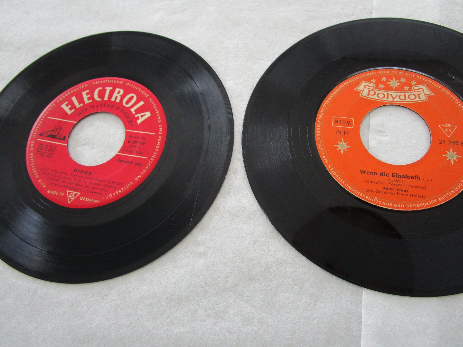 Dischi in vinile: Single Schallplatten Sammlung 9 – Usato da Grenchen venduto da Uhus15 2