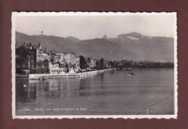 VEVEY - Quai et Rochers de Naye