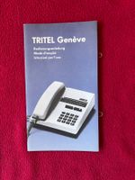 Telefon Bedienungsanleitung Telecom PTT Tritel Genève