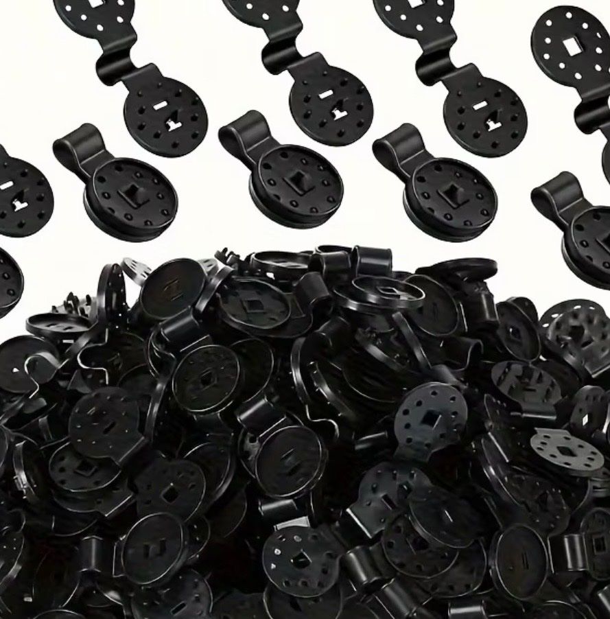Pinze: 10 Pinces en plastique noir – Nuovo (secondo la descrizione) da Renan BE venduto da johncactus 1