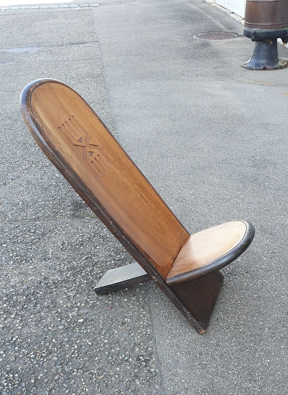 Chaises: Afrikanischer Vintage-Stuhl – D'occasion à Uetikon am See par getit_53 2