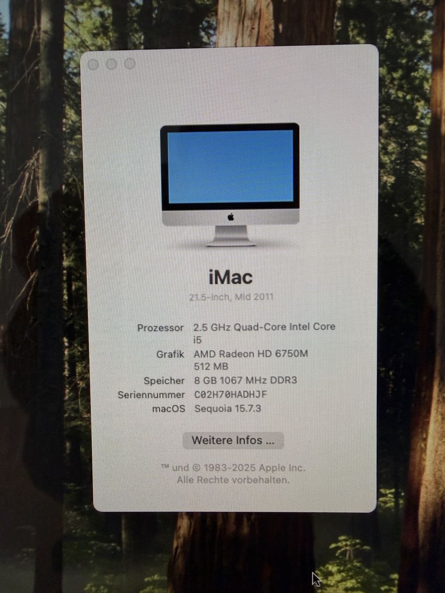 Apple PCs: iMac Mid 2011 21.5-Inch – Gebraucht aus Lanzenhäusern von gtax11 4