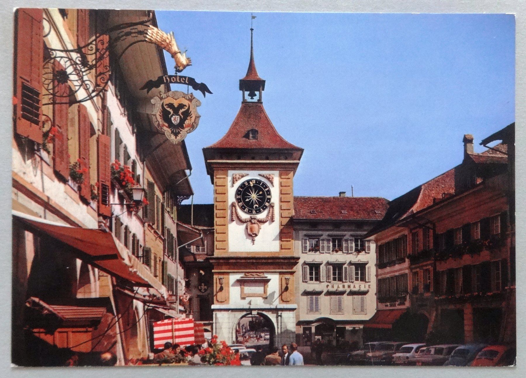 Cartoline postali: Morat - Murten, Porte de Berne, Das Berntor – Usato da Fétigny venduto da Billy2miny