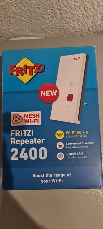 AVM FRITZ!Repeater 600 WLAN Mesh Repeater WLAN-Verstärker & Repeater