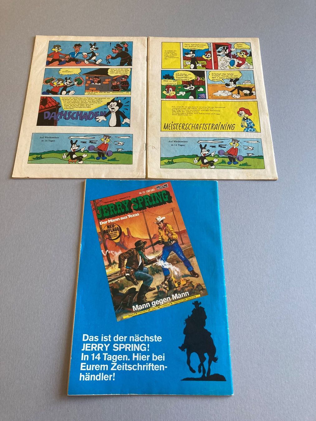 Fumetti: 3 Comics Abenteuer-Hefte – Usato da Wald ZH venduto da Liedermacher 1