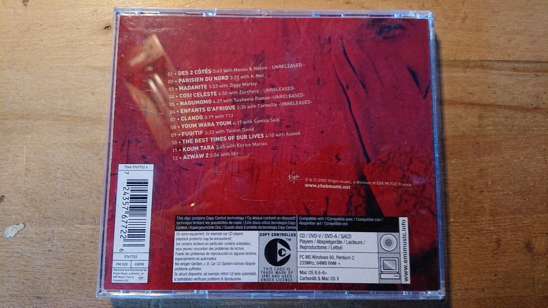 CD: CD Chebi Mami du Sud au Nord – Usato da Gelterkinden venduto da martinom 1