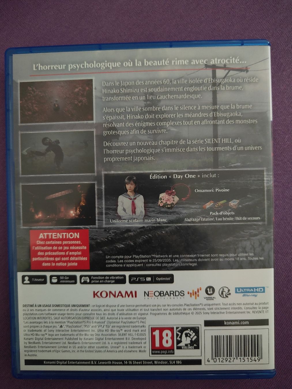 Spiele: Silent hill f PS5 – Neu (gemäss Beschreibung) aus Grand-Lancy von Cam31 2