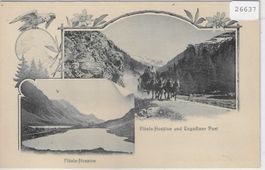 Flüela-Hospiz und Engadiner Post