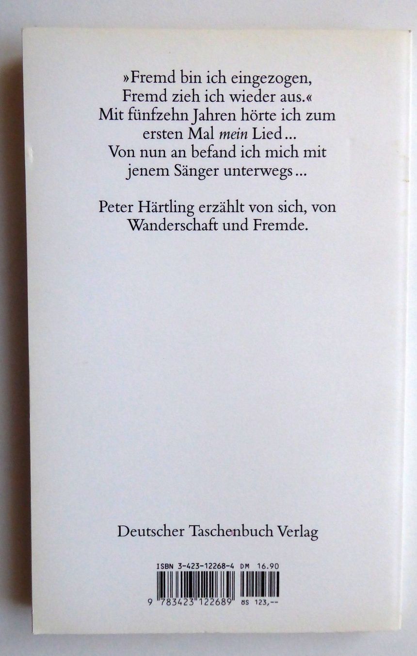 Bücher: Der Wanderer - Peter Härtling – Gebraucht aus Wettingen von tonia3 1